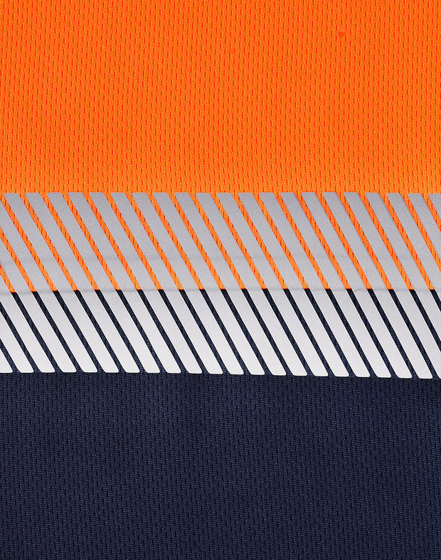 Unisex Cooldry Segmented Safety L/S Polo