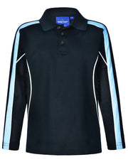 Kids' TrueDry Long Sleeve Polo