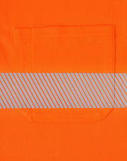 Unisex Cooldry Segmented Safety L/S Polo