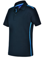 Kids' Ultra Dry Short Sleeve Contrast Polo