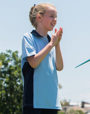 Kids' TrueDry Contrast S/S Polo