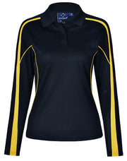 Ladies' TrueDry Long Sleeve Polo