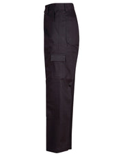 Men's Cotton Drill Pre-shrunk Cargo Pants With Knee Pads