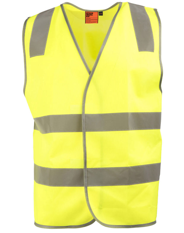 Hi Vis Safety Vest With Shoulder Reflective Tapes