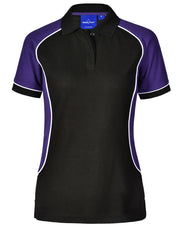 Ladies' TrueDry Tri-colour S/S Pique Polo