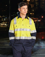 Biomotion Two Tone Safety Shirt With X Tape