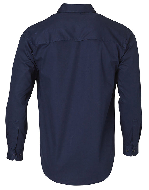 cool-breeze L/S cotton work shirt