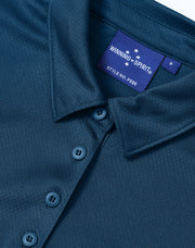 Ladies' Sustainable Jacquard Knit S/S Polo