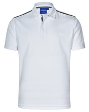 Men's rapid cool short sleeve contrast polo