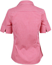 Women's Gingham Check S/S Shirt