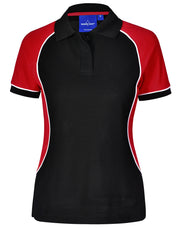 Ladies' TrueDry Tri-colour S/S Pique Polo