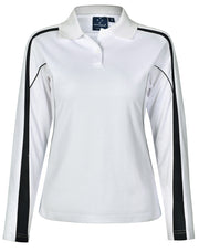 Ladies' TrueDry Long Sleeve Polo