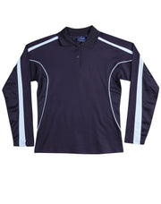 Ladies' TrueDry Long Sleeve Polo