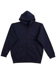 Kid's full-zip fleecy hoodie