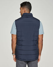Men's Sustainable Insulated Puffer Vest (3D Cut)