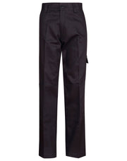 Men's Cotton Drill Pre-shrunk Cargo Pants With Knee Pads