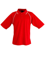 mens cooldry raglan S/S polo