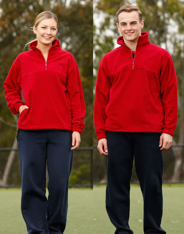 Unisex polar fleece long sleeves