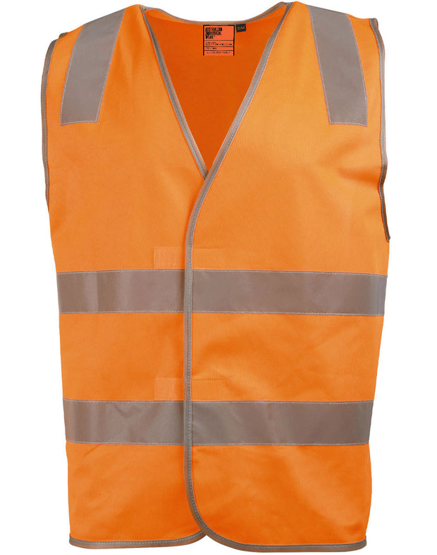 Hi Vis Safety Vest With Shoulder Reflective Tapes