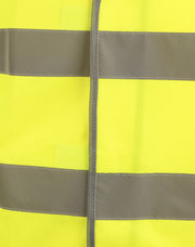 Hi Vis Safety Vest With Shoulder Reflective Tapes