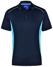 Men's Cooldry S/S Contrast Interlock Polo