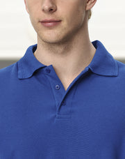 Adults' 240gsm Poly/Cotton Pique L/S Polo