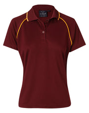 ladies cooldry raglan S/S polo