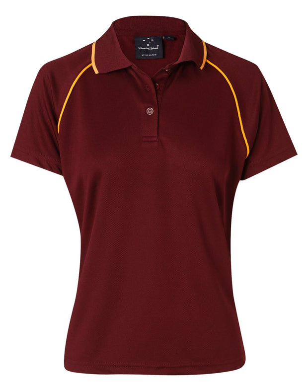 ladies cooldry raglan S/S polo
