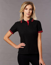 Ladies' Truedry Contrast S/S Polo