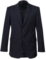Men's Two Buttons Jacket in Wool Stretch