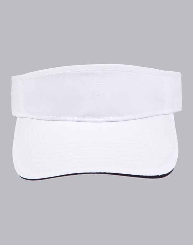 Polo twill visor