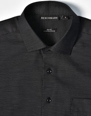 Men's Pin Dot Stretch S/S Shirt