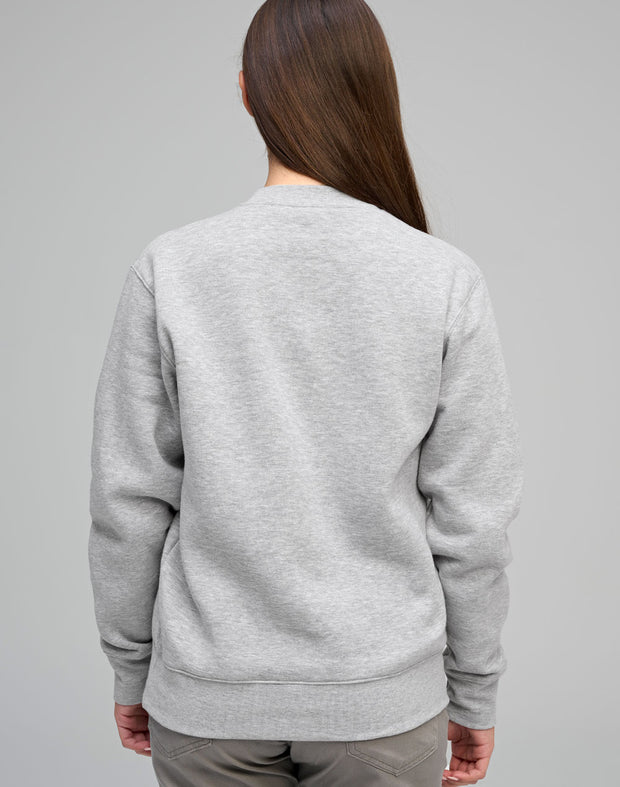 American style crewfleecy sweat