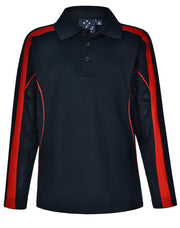 Kids' TrueDry Long Sleeve Polo