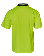 Hi-Vis truedry safety polo S/S