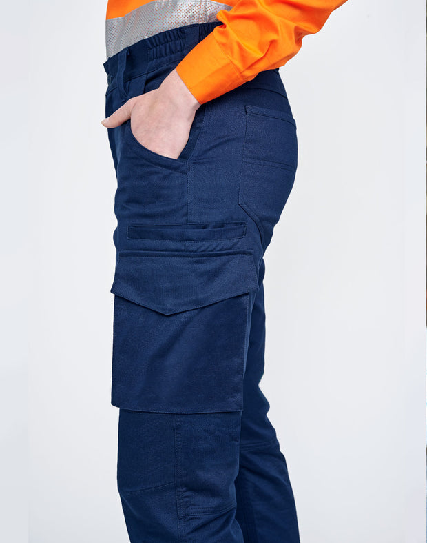 Unisex Cotton Stretch Ripstop Work Pants