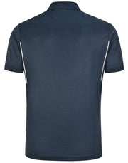 Men's Sustainable Poly/Cotton Contrast S/S Polo