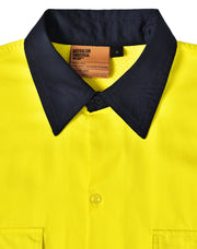 Hi-Vis Cool-Breeze Safety L/S Shirt (Generic Tape)