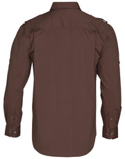 Men's Long Sleeve Military Shirt