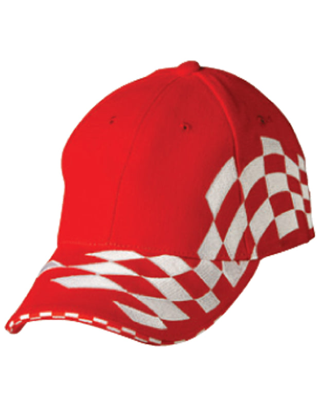 H/B/C embroidery check racing