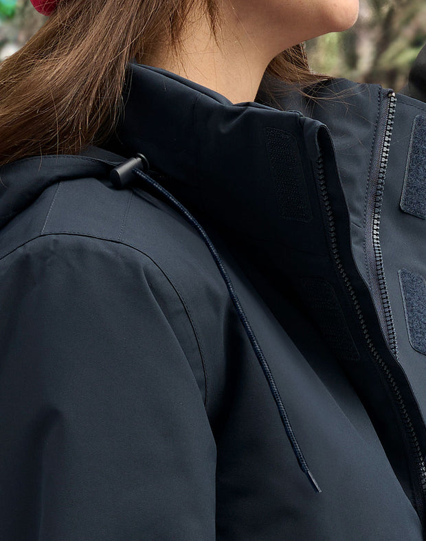 Unisex Quilted Waterproof Jacket