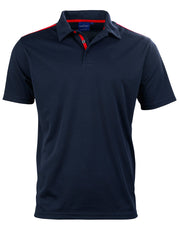 Men's rapid cool short sleeve contrast polo