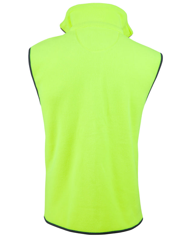 Hi-Vis two tone polar fleecy vest