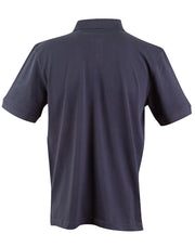 mens S/S pique polo