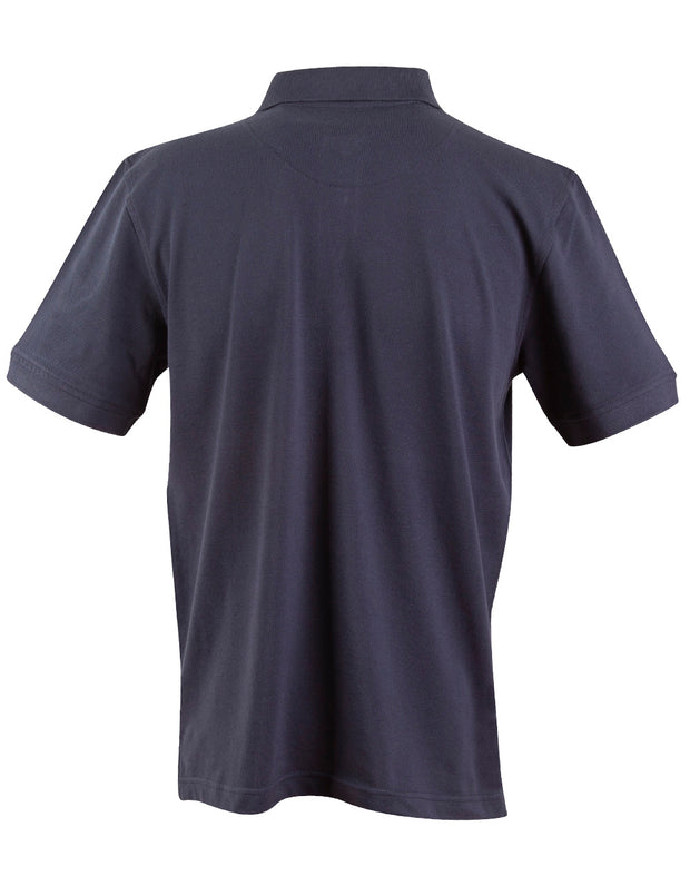 mens S/S pique polo