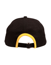 Heavy brushed cotton peak & back trimp cap