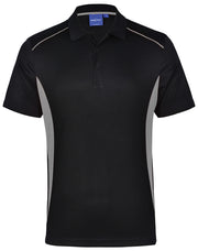 Men's Cooldry S/S Contrast Interlock Polo