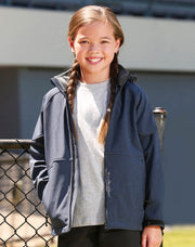 Kids' Softshell Full Zip Hoodie