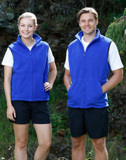Unisex Polar Fleece Vest.