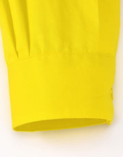 Hi Vis Cool-Breeze Closed Front L/S Shirt (Perforated Tape)